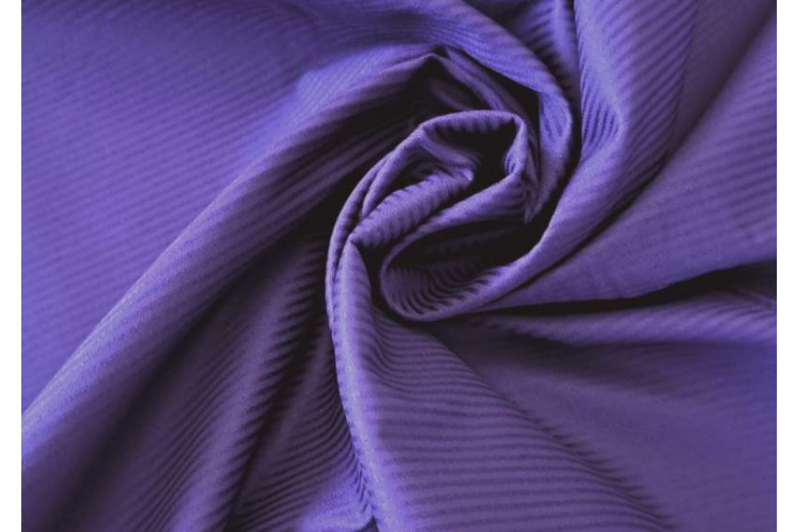 10cm Baumwollsatin Trachtenstoff feine Streifen violett/dunkelbiolett (Grundpreis 21,00/m)